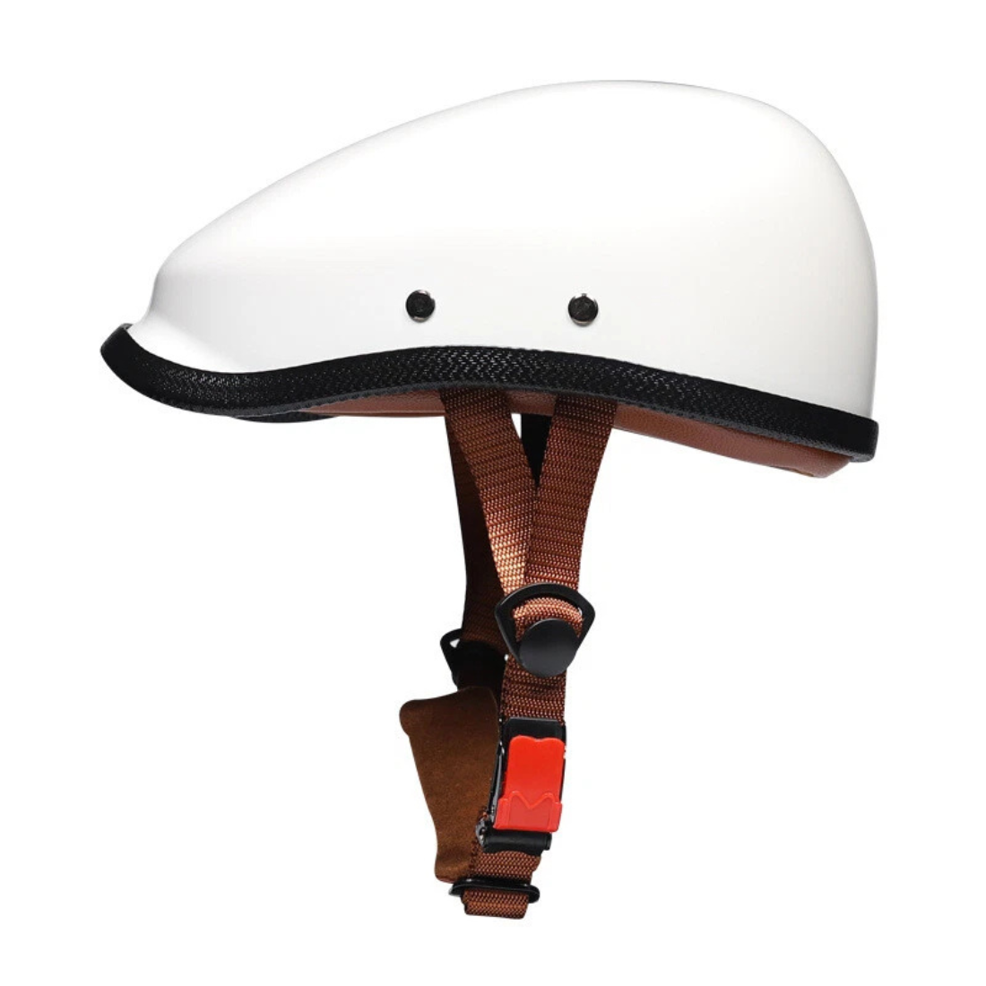 Vintage Low-Profile Half Helmet | DOT & ECE Certified