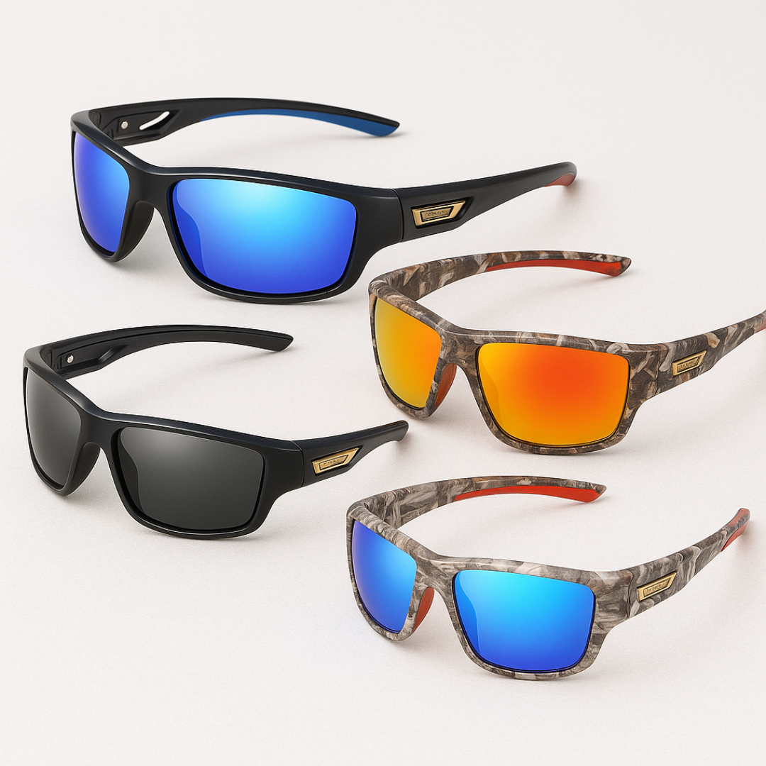 Camouflage Polarized Sunglasses For Men – UV400 Protection – Outdoor Sports Fishing Driving