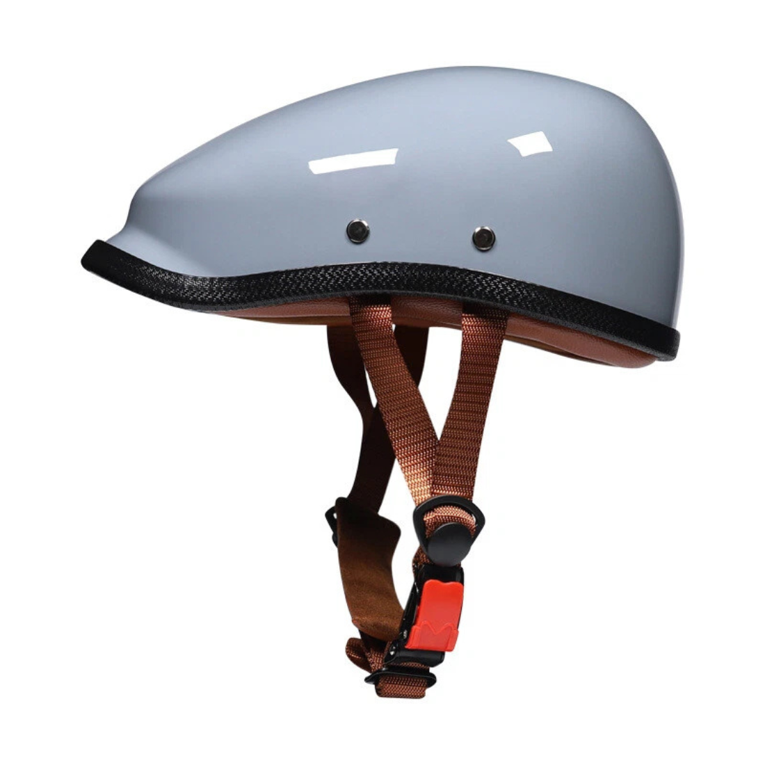 Vintage Low-Profile Half Helmet | DOT & ECE Certified