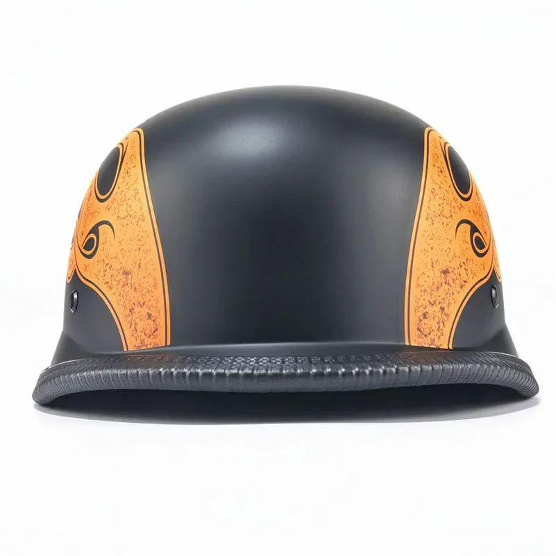 Premium Vintage Half Face Helmet – DOT Approved