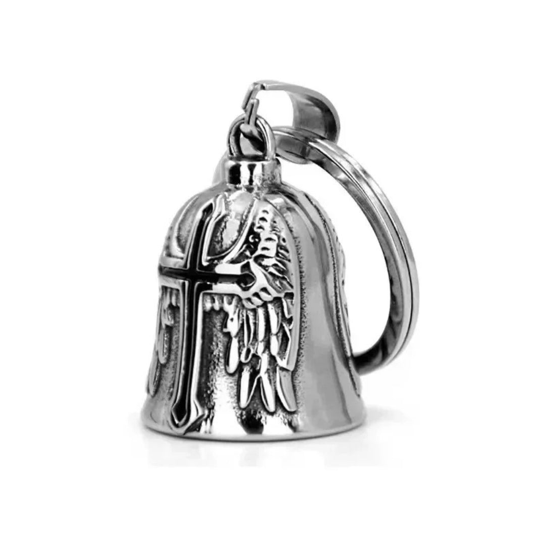 Guardian Angel Bell – Cross & Wings Edition