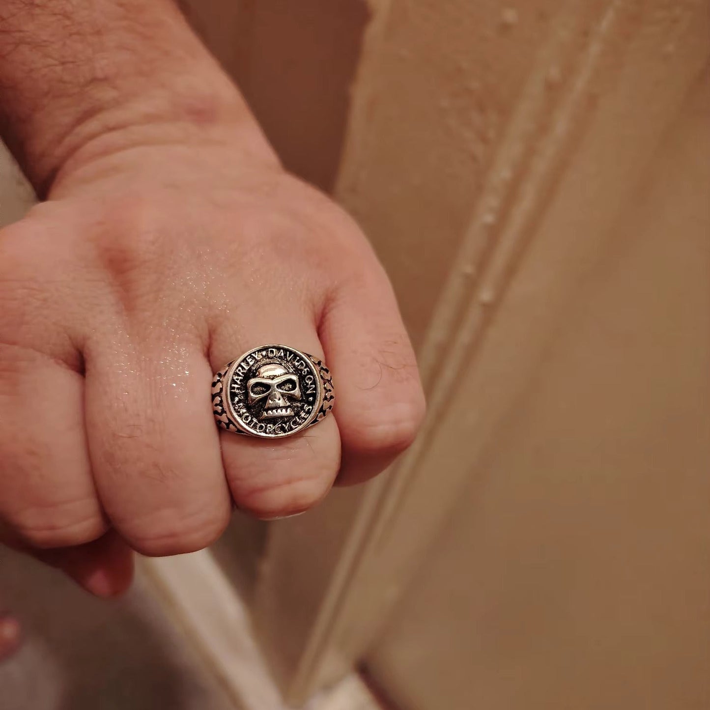 Rebel Skull Ring