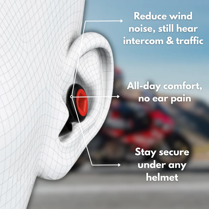 BikerZoneZ™ Moto Earplugs
