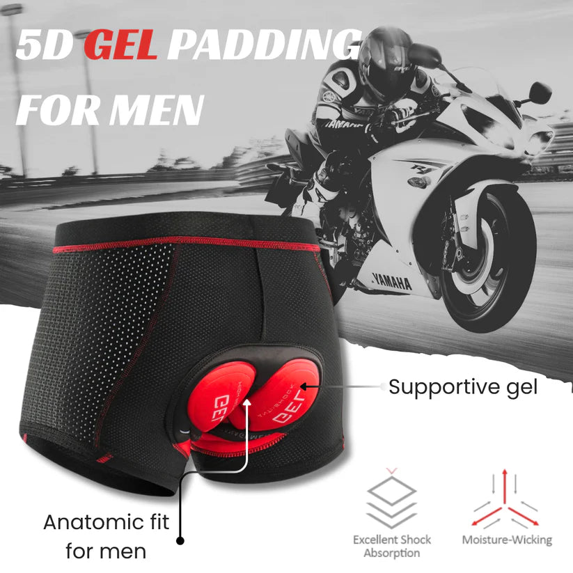 BikerZoneZ™ Padded Shorts
