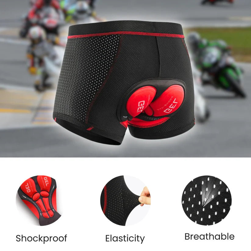 BikerZoneZ™ Padded Shorts