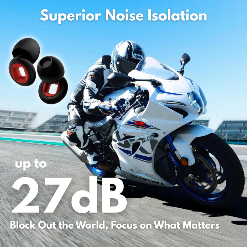 BikerZoneZ™ Moto Earplugs