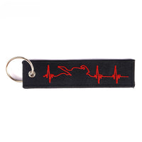 Red heart electrogra