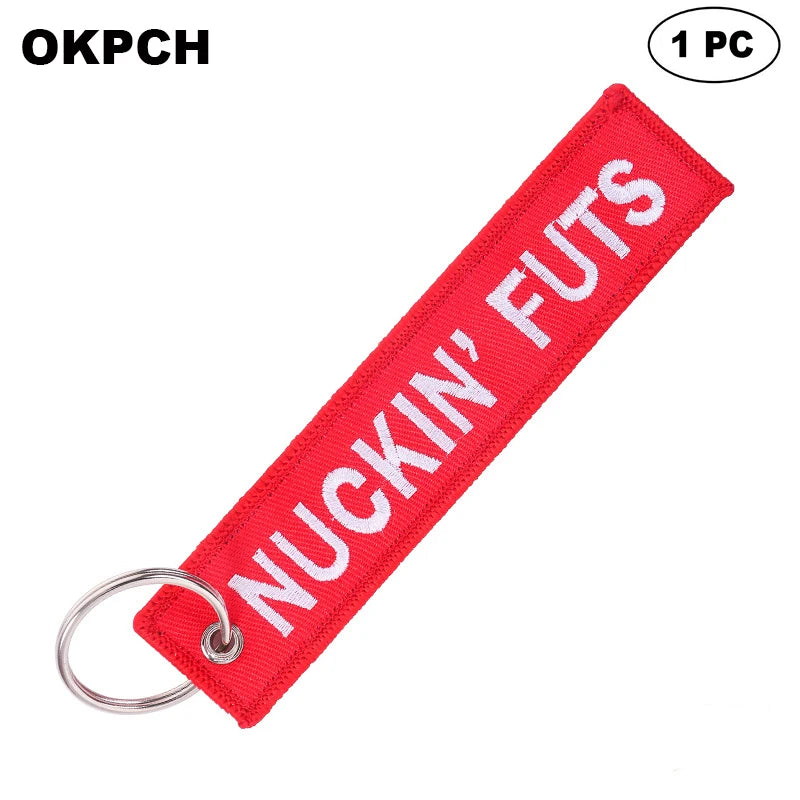 Nuckin Puts - Motorcycle Keychain