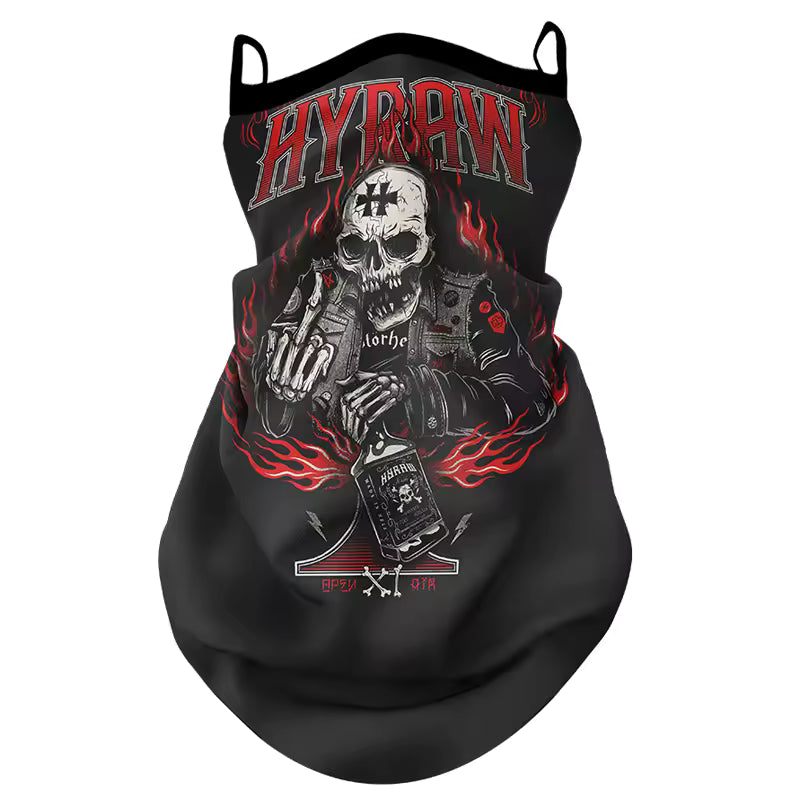 Retro Biker Face Mask – Breathable, Windproof & Anti-UV