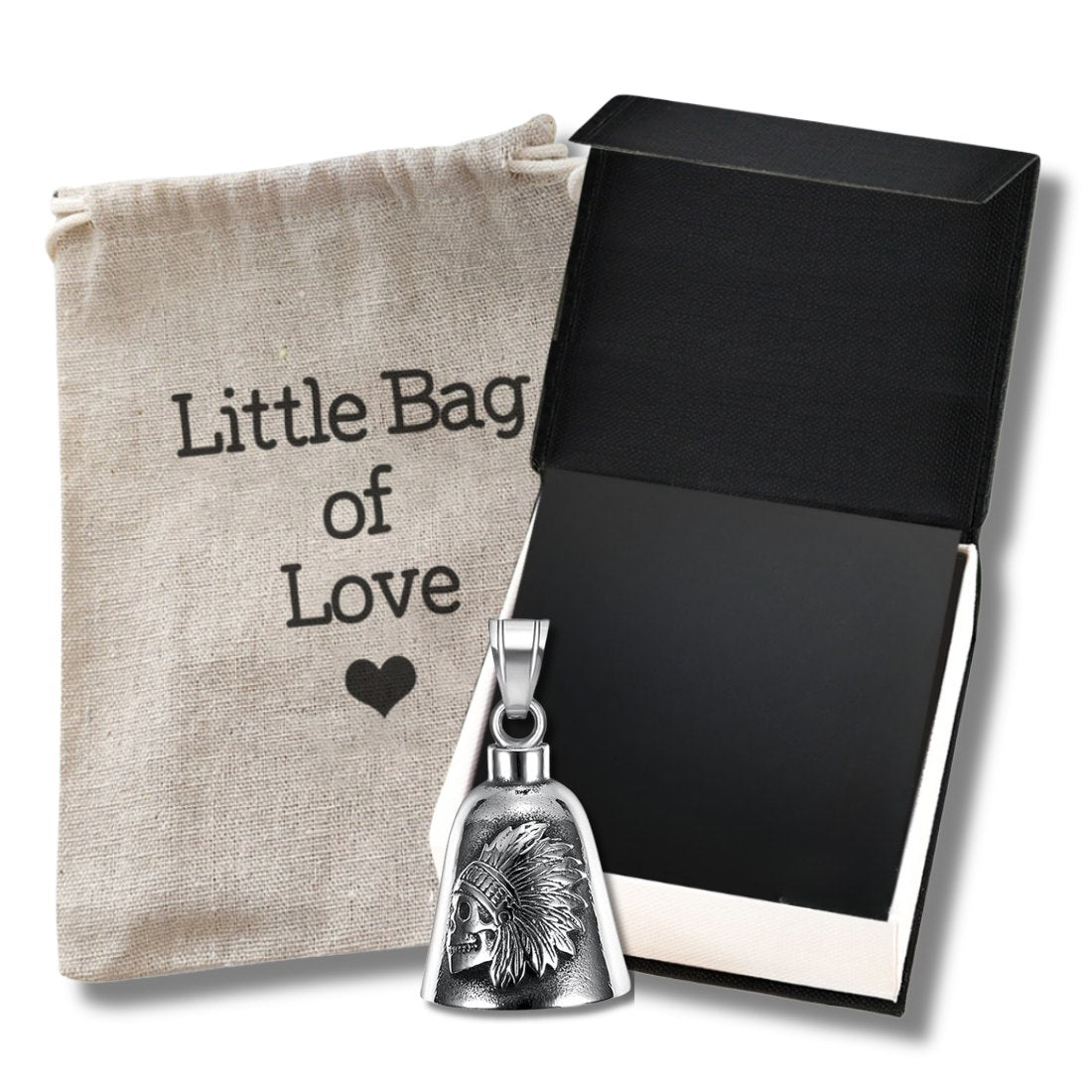 Spirit Rider Bell – Tribal Skull Edition