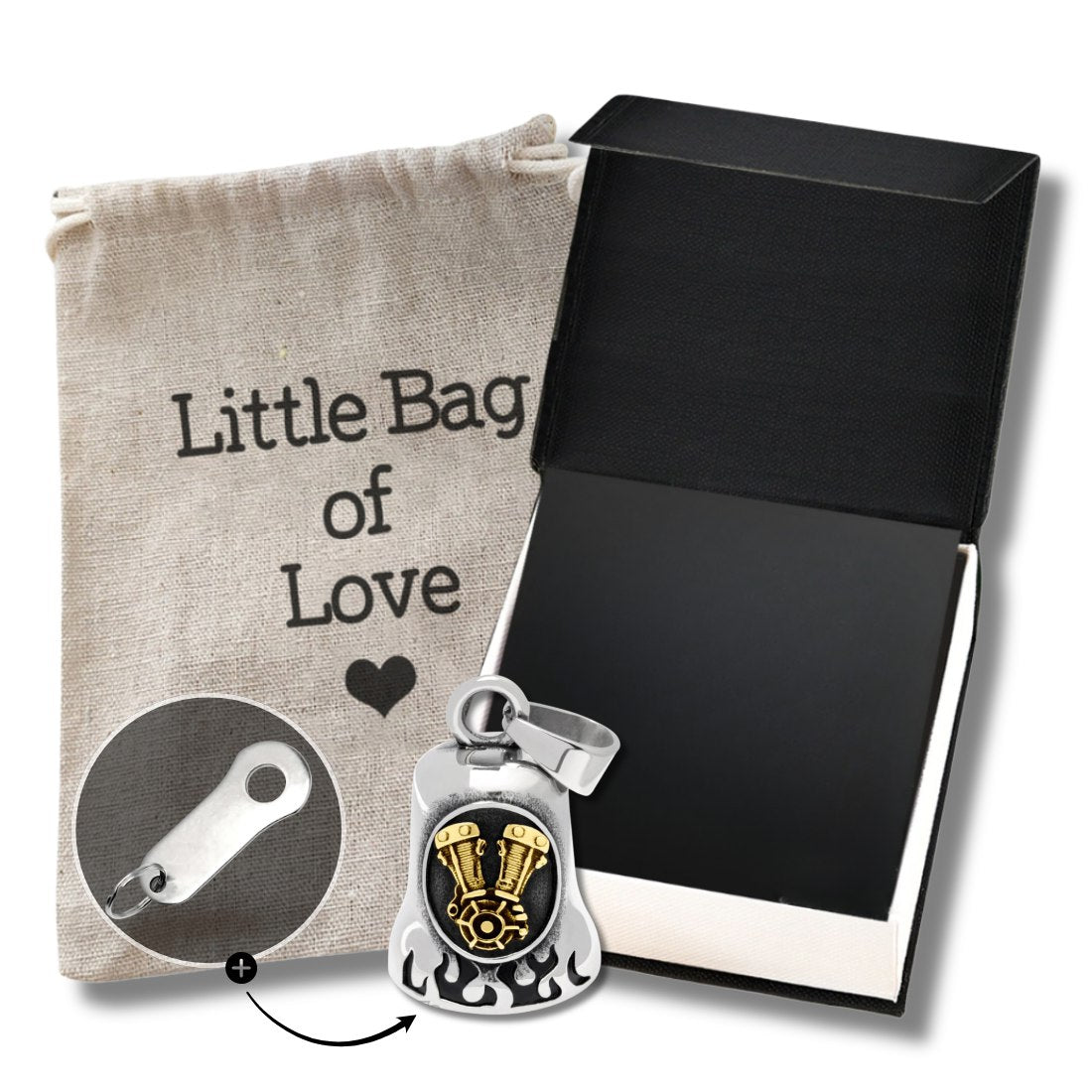 V-Twin Blaze Bell – Engine of Freedom