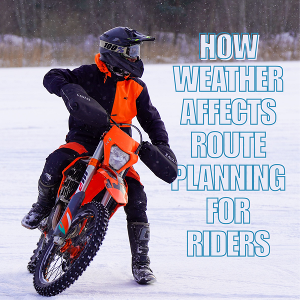 How Weather Affects Route Planning for Riders
