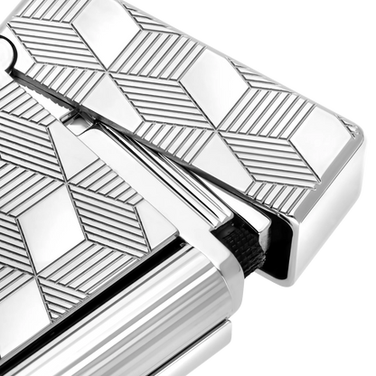 French Cube Pattern Luxury Lighter