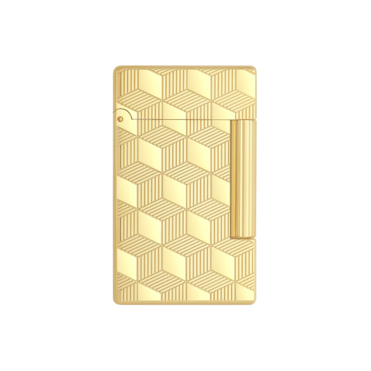 French Cube Pattern Luxury Lighter