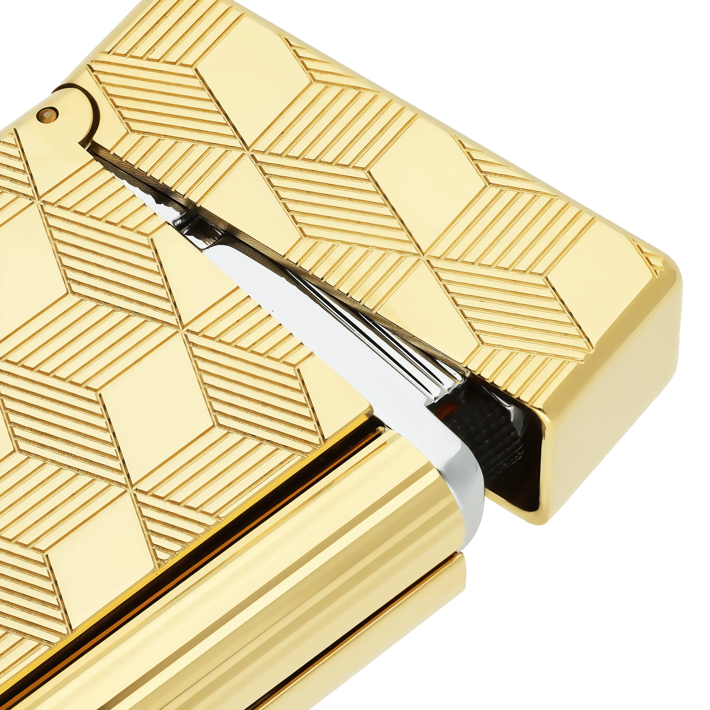 French Cube Pattern Luxury Lighter