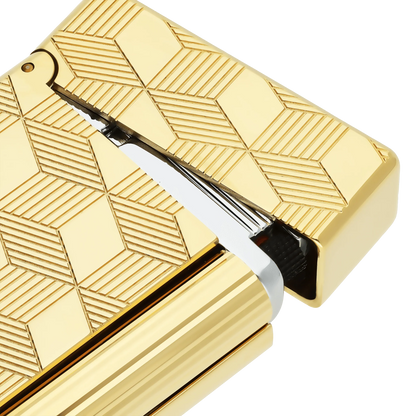 French Cube Pattern Luxury Lighter