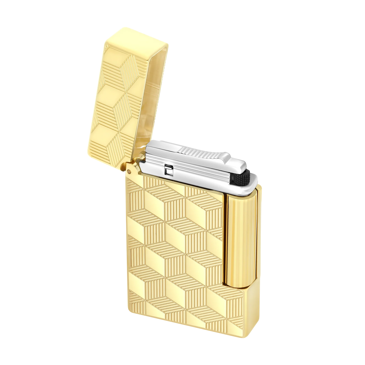 French Cube Pattern Luxury Lighter