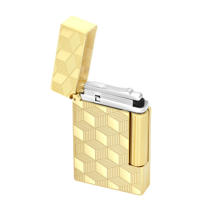 French Cube Pattern Luxury Lighter