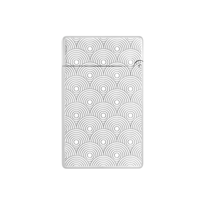 French Seigaiha Wave Pattern Lighter