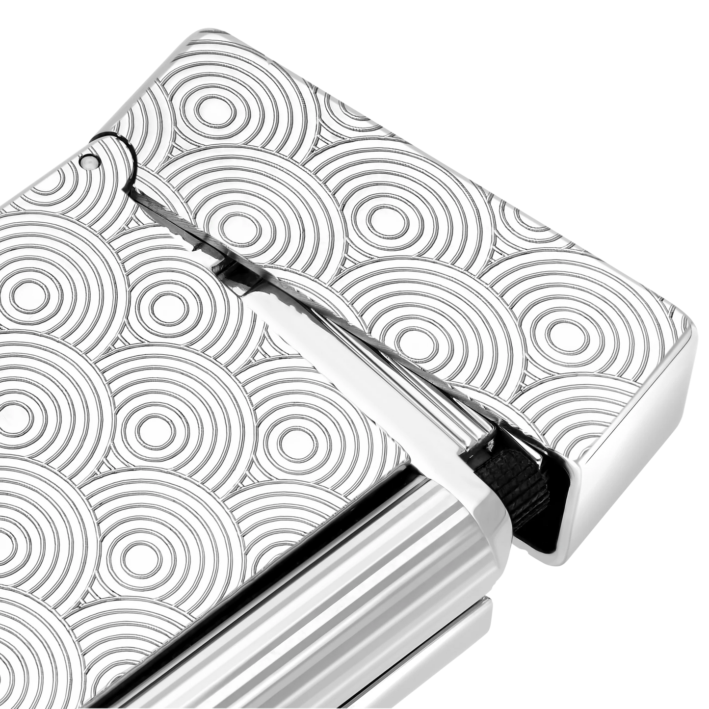 French Seigaiha Wave Pattern Lighter