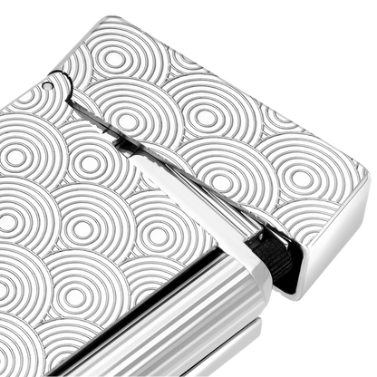 French Seigaiha Wave Pattern Lighter