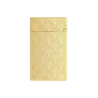 French Seigaiha Wave Pattern Lighter