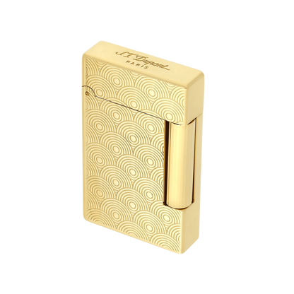 French Seigaiha Wave Pattern Lighter