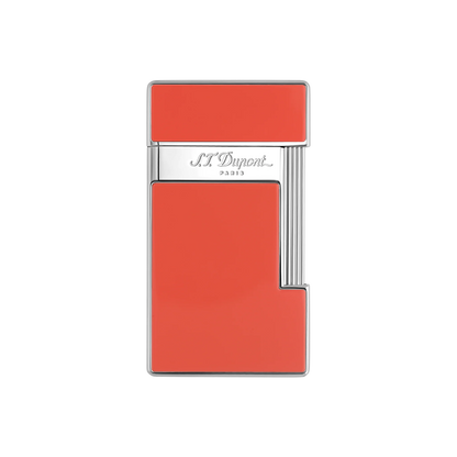 French Lacquer Silver Line Lighter