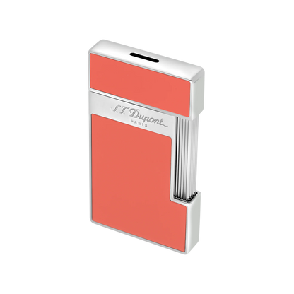 French Lacquer Silver Line Lighter