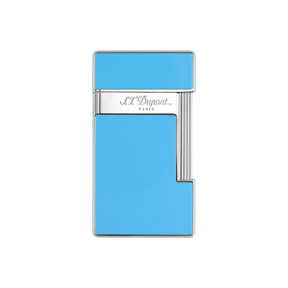 French Lacquer Silver Line Lighter