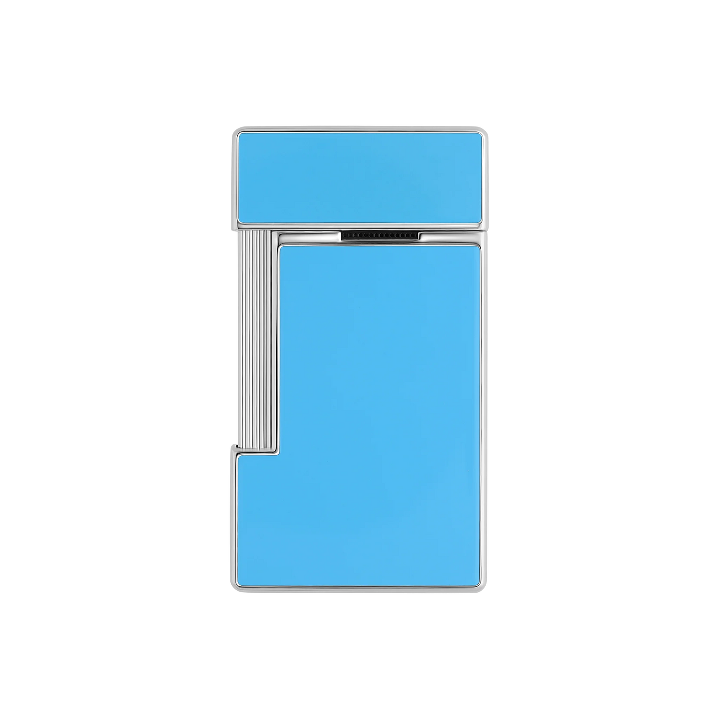 French Lacquer Silver Line Lighter