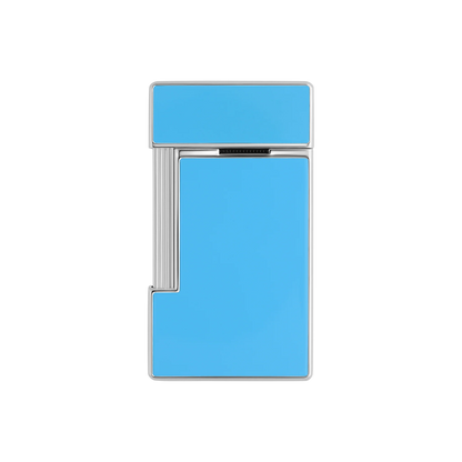 French Lacquer Silver Line Lighter