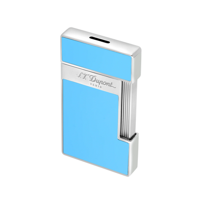 French Lacquer Silver Line Lighter