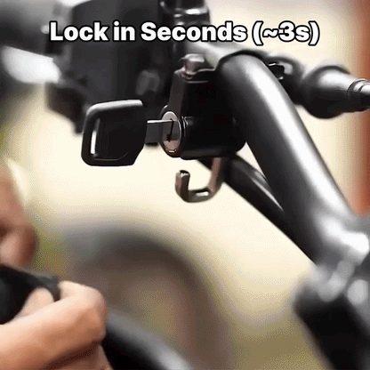 BikerZoneZ Motorcycle Helmet Lock
