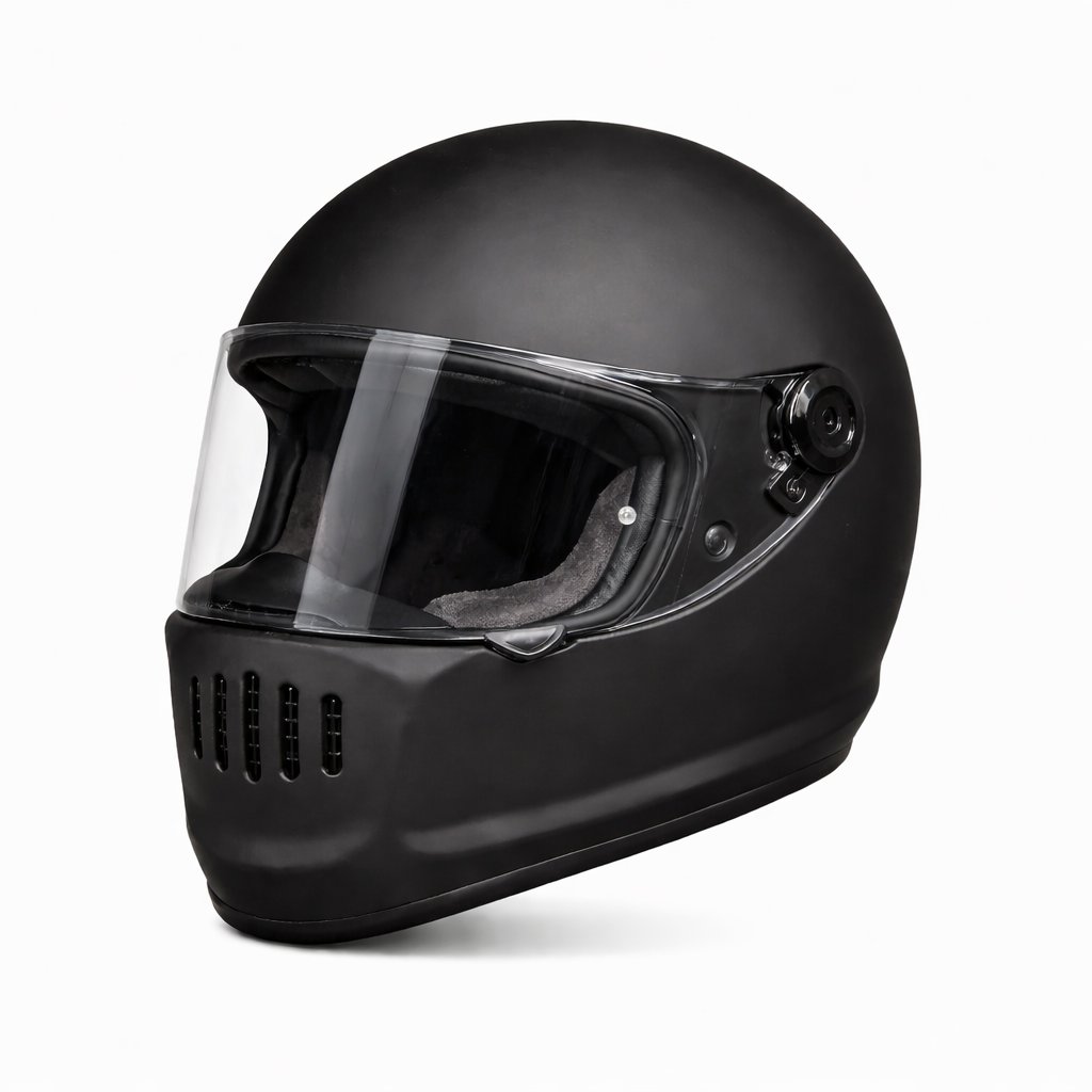 ORZ Classic Design Retro Full-Face Motorcycle Helmet