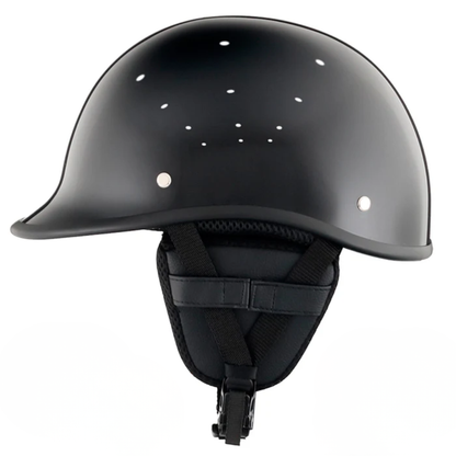 Vintage Low-Profile Polo Half Helmet | DOT Certified