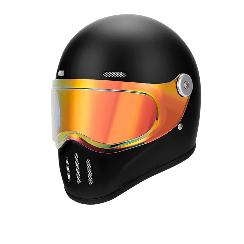 Retro Pig Nose Full Face Helmet