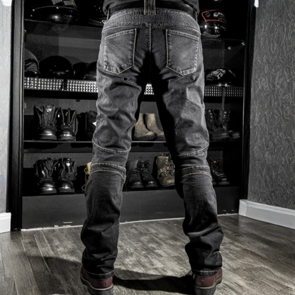 Motorcycle Riding Jeans with Armor – Reinforced Denim Pants