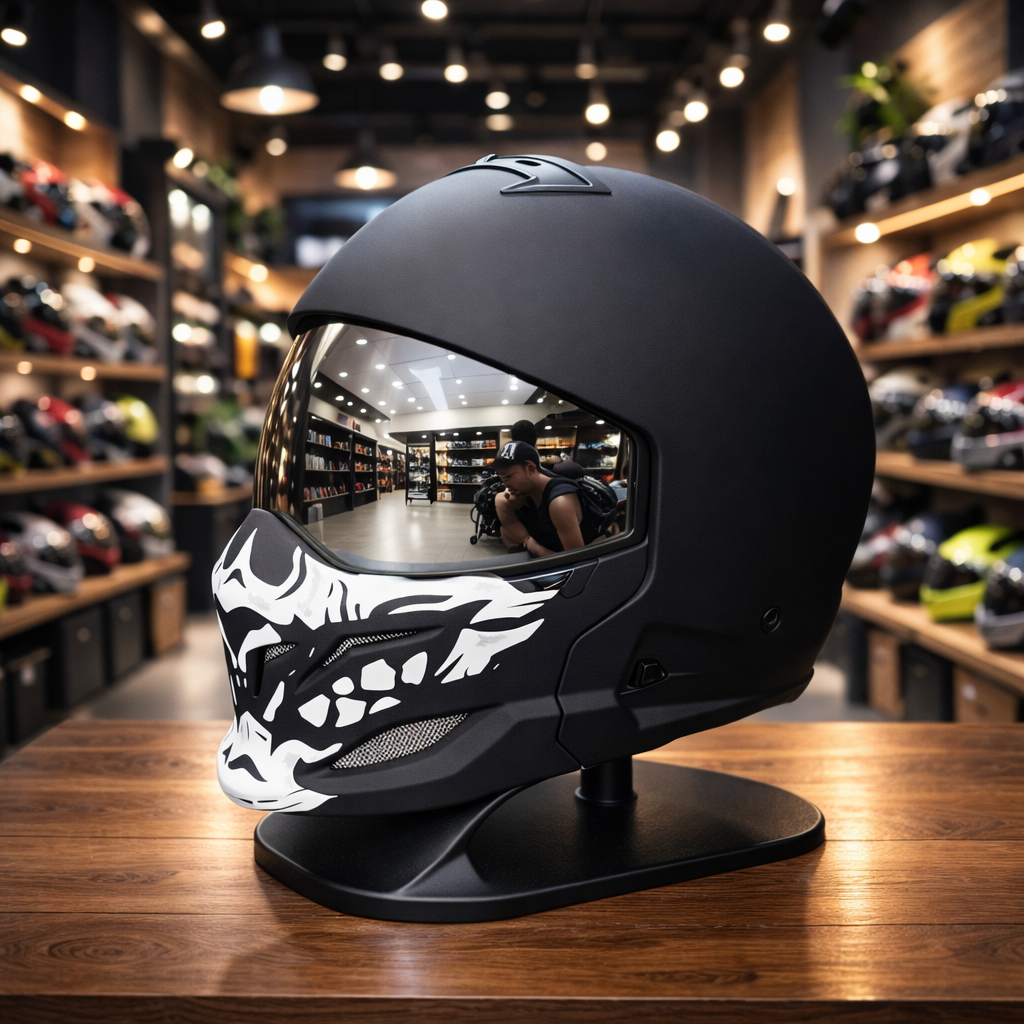 Scorpion Retro Unisex Motorcycle Helmet