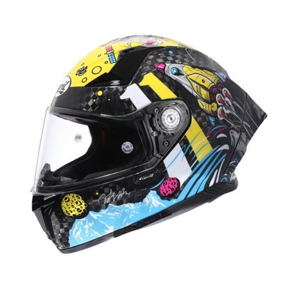CYRIL R30S Carbon Pro Fullface Helmet - DOT and ECE Approved