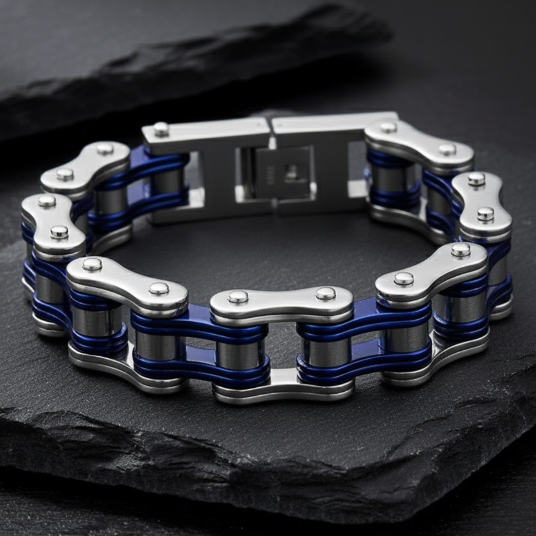 Biker Chain Bracelet – Forged Steel Series