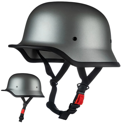 Vintage German Style Half Helmet | DOT Certified