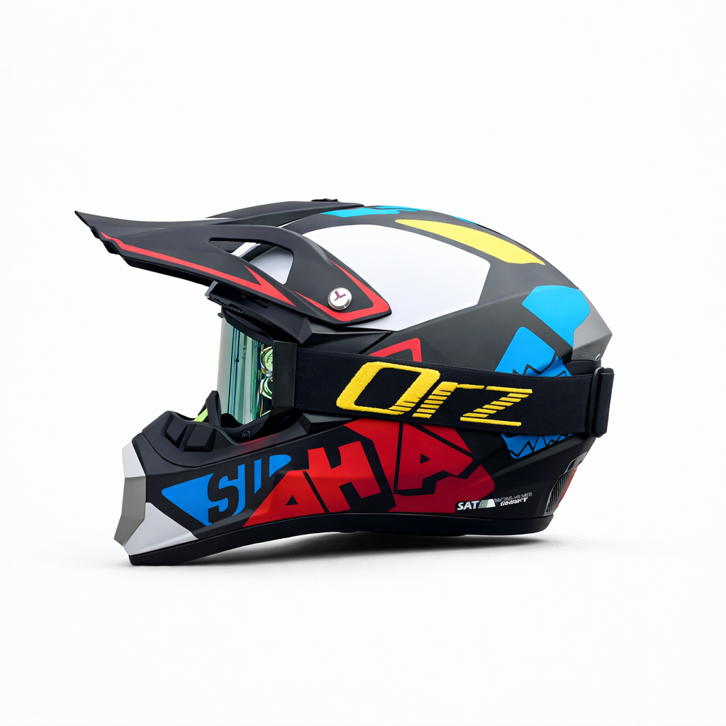 ORZ-126 Motocross Off-Road Full Face Helmet