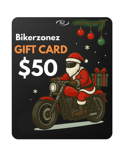 Bikerzonez Christmas Gift Card - 50% OFF