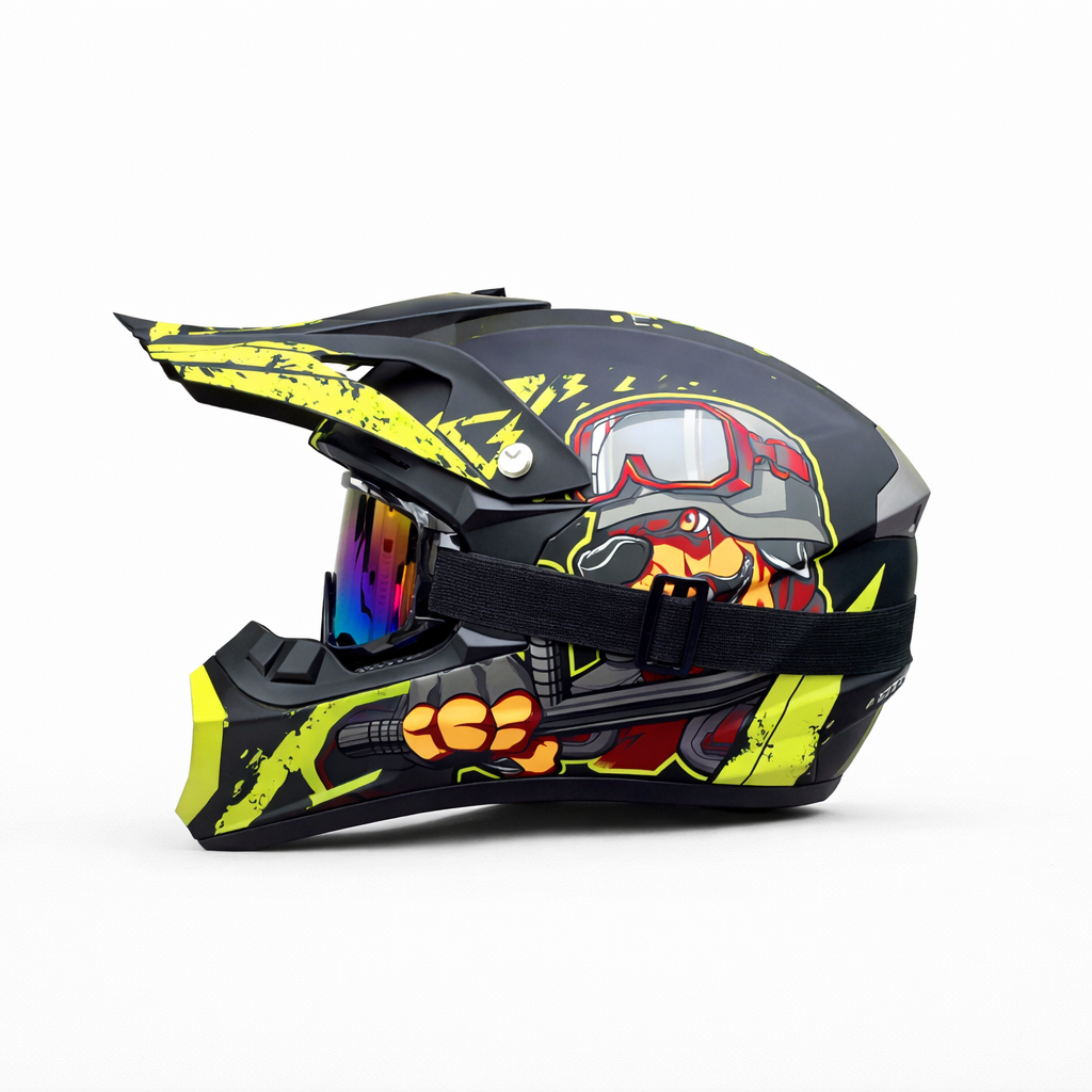 ORZ-126 Motocross Off-Road Full Face Helmet