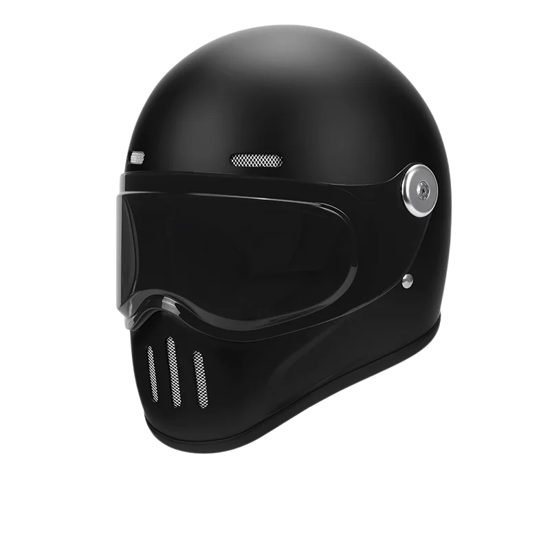 Retro Pig Nose Full Face Helmet