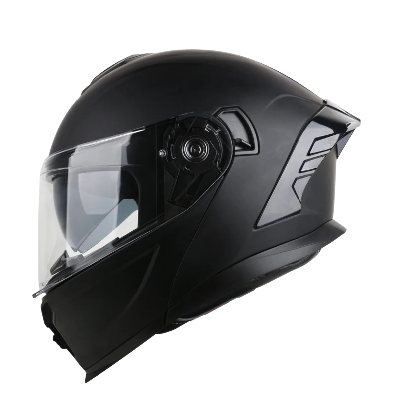 BikerZoneZ Flip-Up Motorcycle Helmet - DOT Certification