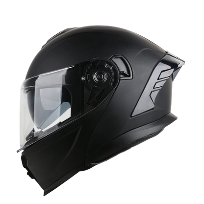 BikerZoneZ Flip-Up Motorcycle Helmet - DOT Certification