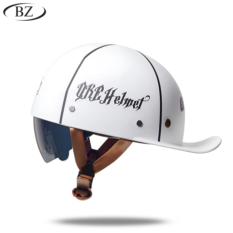 Premium Retro Half Helmet – Signature Edition