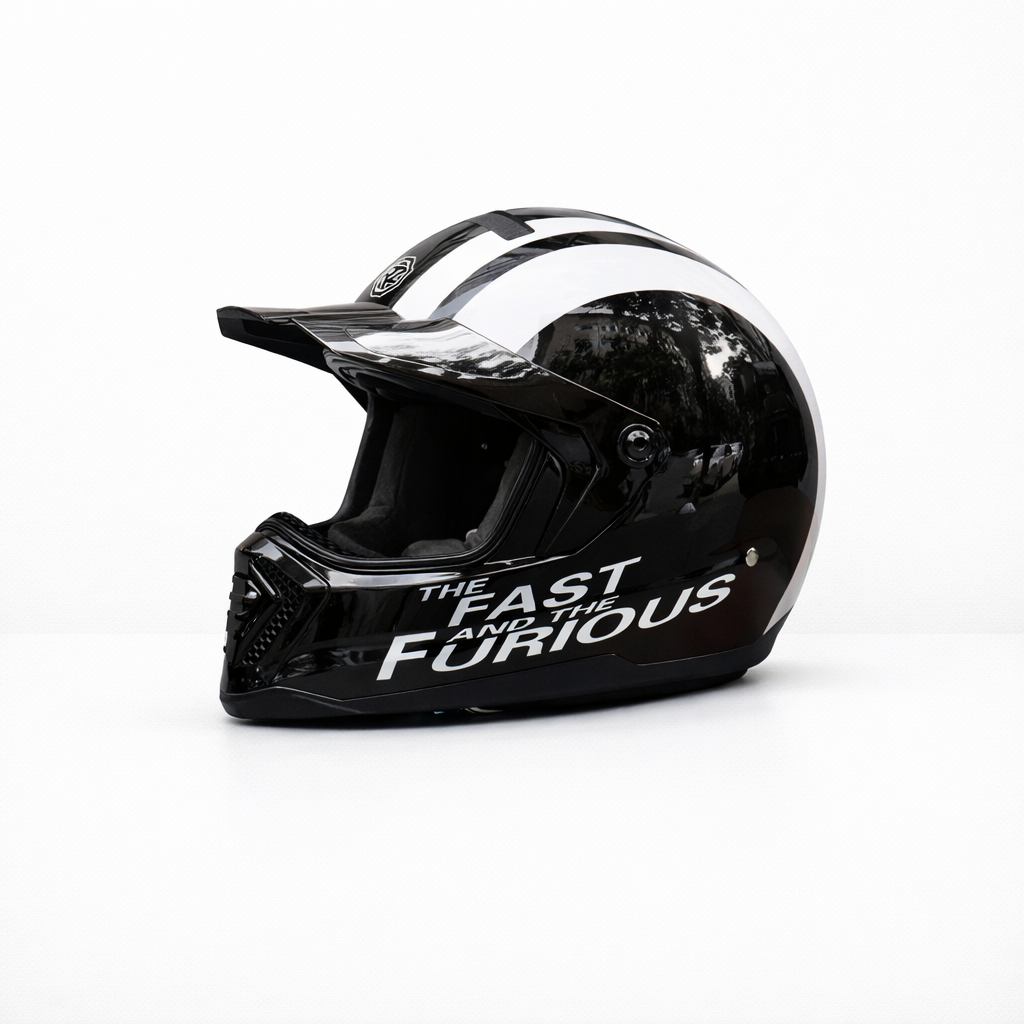ORZ-918 Retro Full-Face Helmet – DOT & ECE Approved
